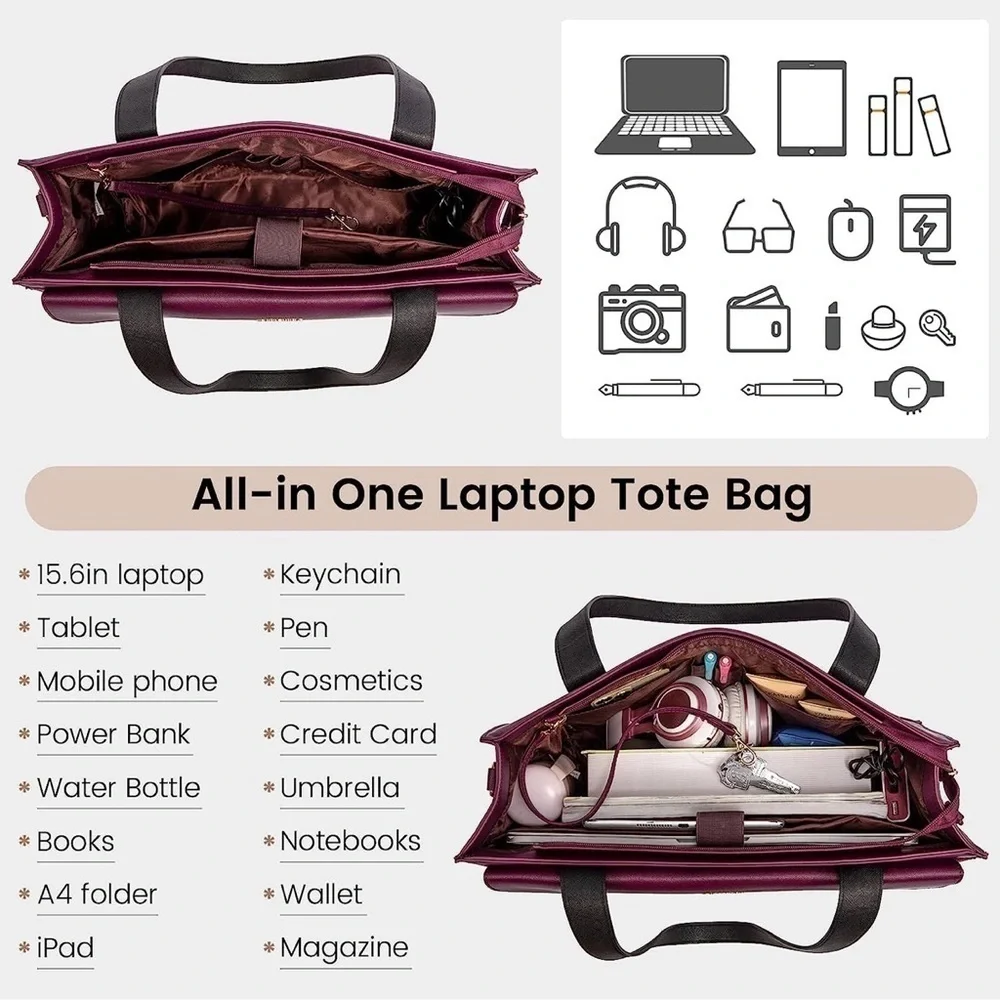 Laptop Bag With Small Bag NWT